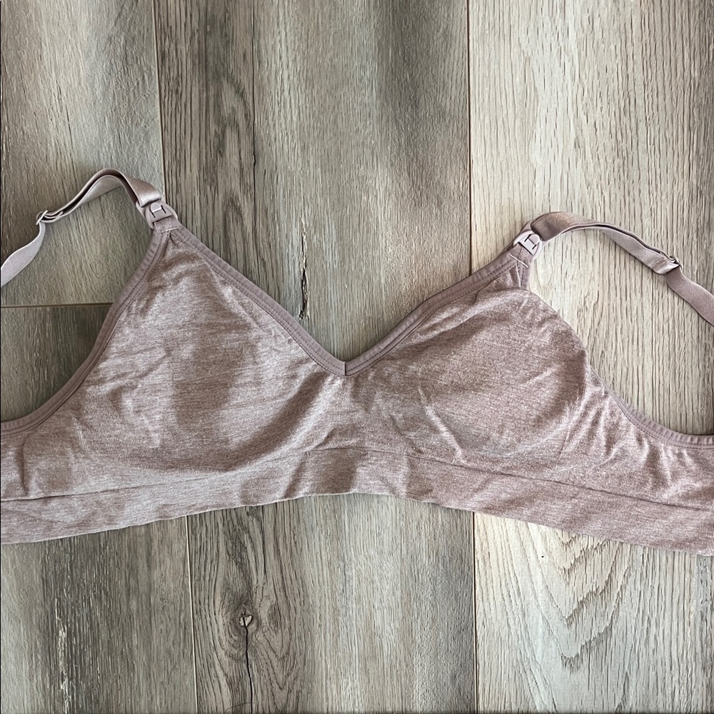 Women's Soft Tan Nursing Bra